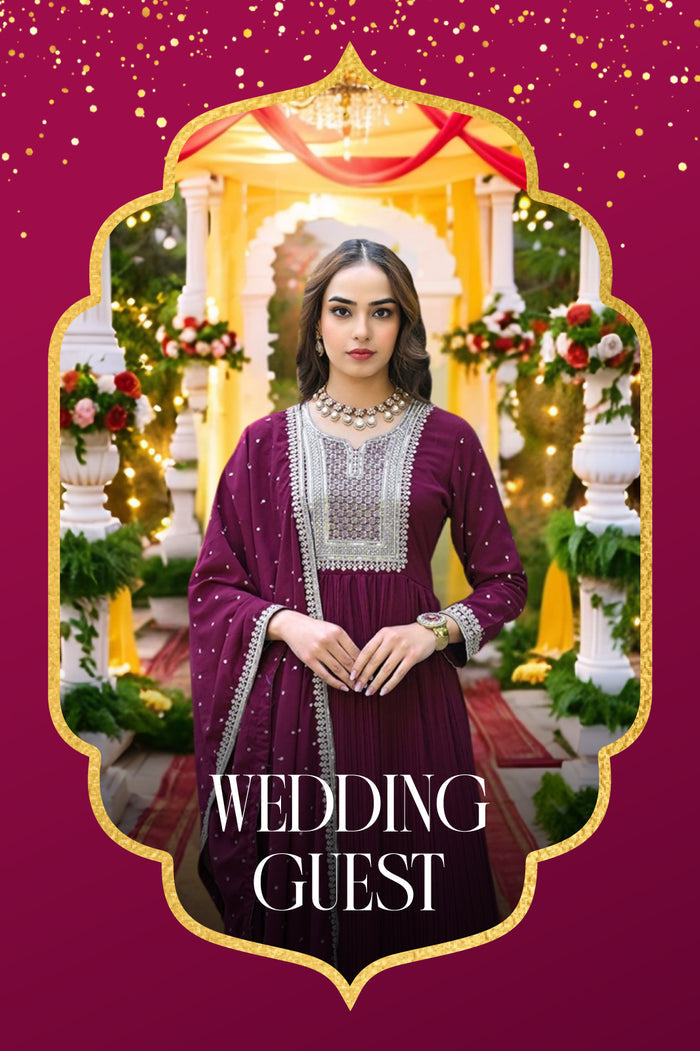 Wedding Guest Outfit Ideas Elegant Ethnic Wear for Modern Celebrations