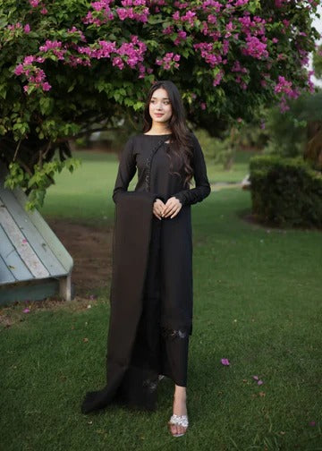 Designer Black Ethnic Wear for Women Modern Indian Style
