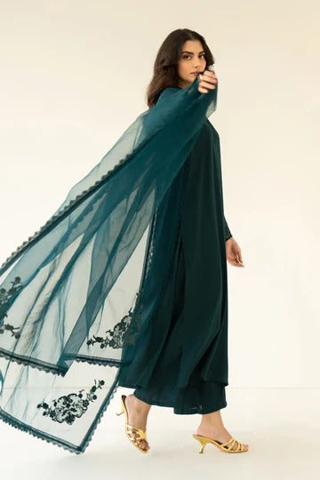 Designer Green Ethnic Wear for Women Modern Indian Fashion