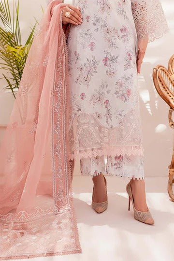 Stylish White Floral Kurta Set for Women Premium Collection