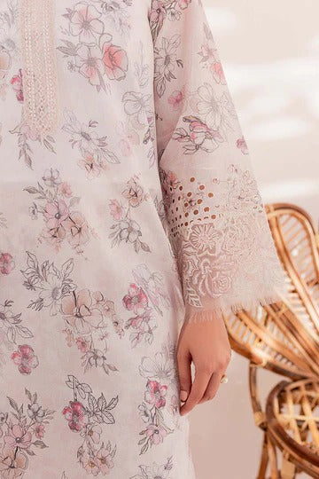 Stylish White Floral Kurta Set for Women Premium Collection