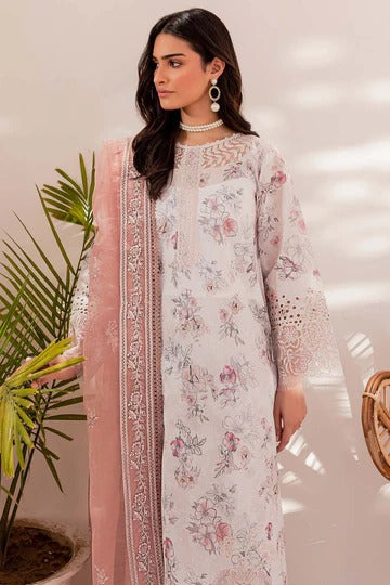 Stylish White Floral Kurta Set for Women Premium Collection