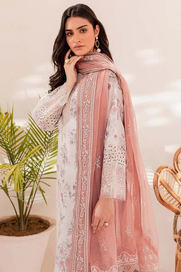 Stylish White Floral Kurta Set for Women Premium Collection