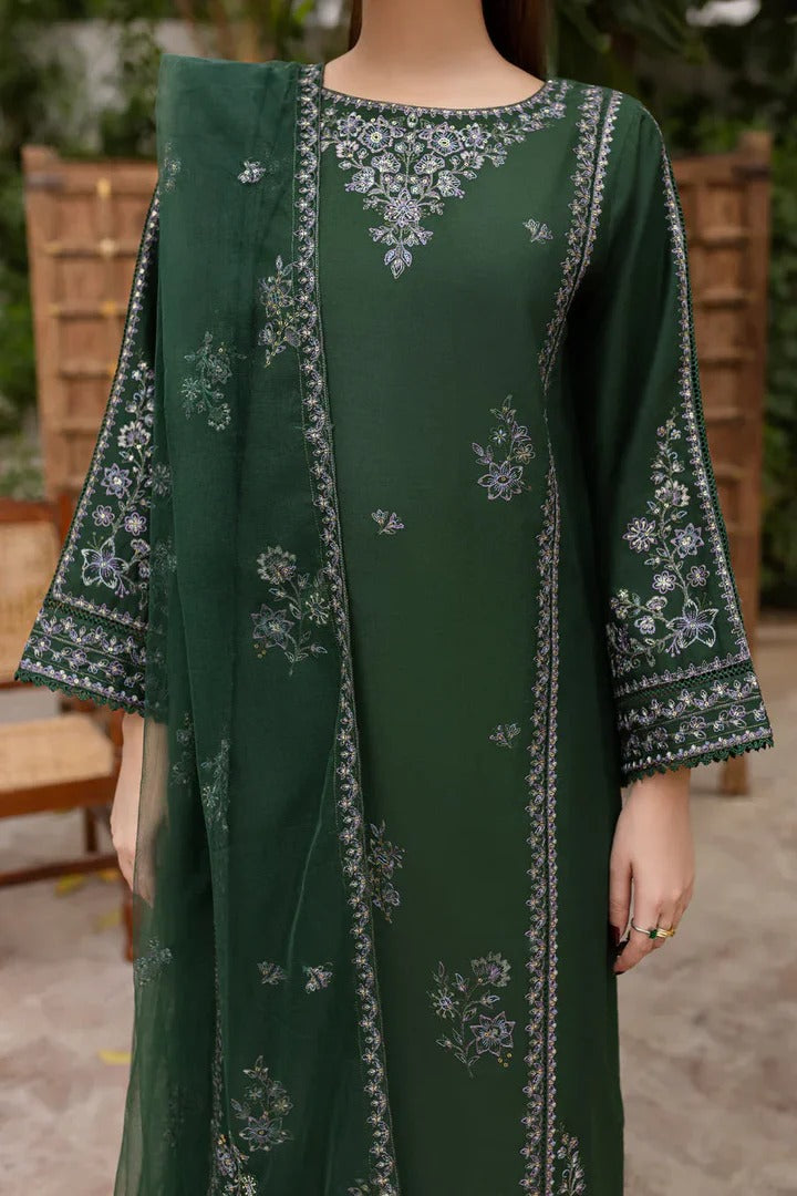 Elegant Green Kurta Pant Set with Dupatta Festive & Party Wear