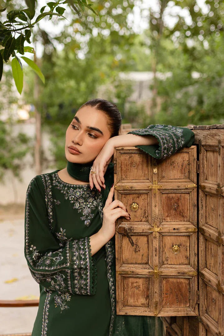 Elegant Green Kurta Pant Set with Dupatta Festive & Party Wear