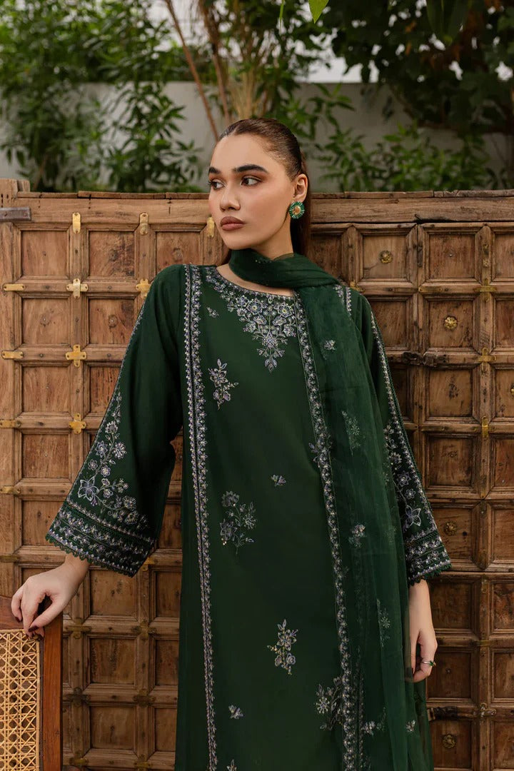Elegant Green Kurta Pant Set with Dupatta Festive & Party Wear
