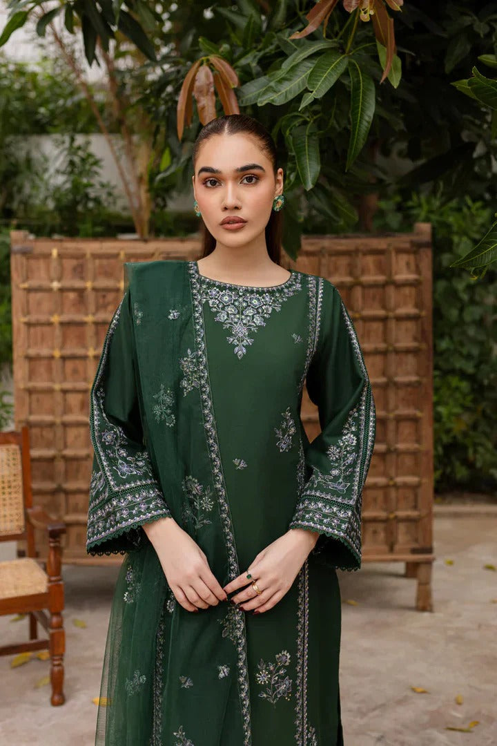 Elegant Green Kurta Pant Set with Dupatta Festive & Party Wear