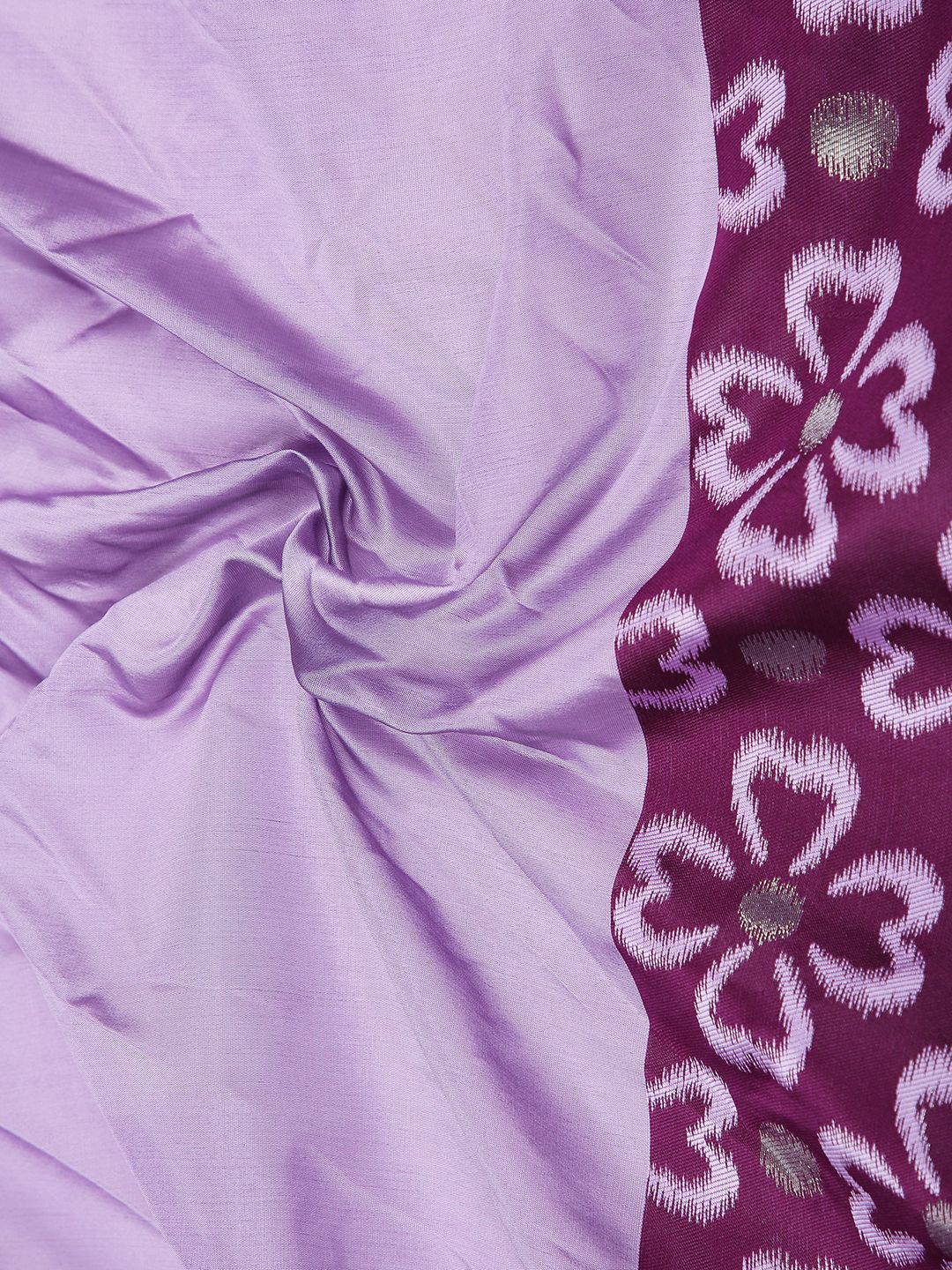 Festival Wear Lavender Color Soft Silk Saree