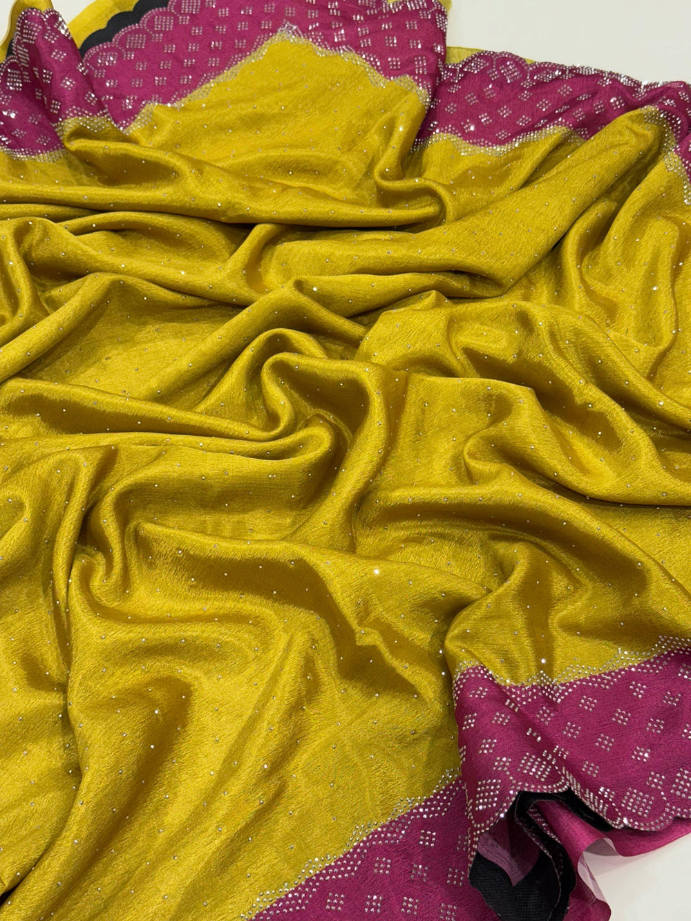 Festival Wear Mustard Color Soft Silk Saree
