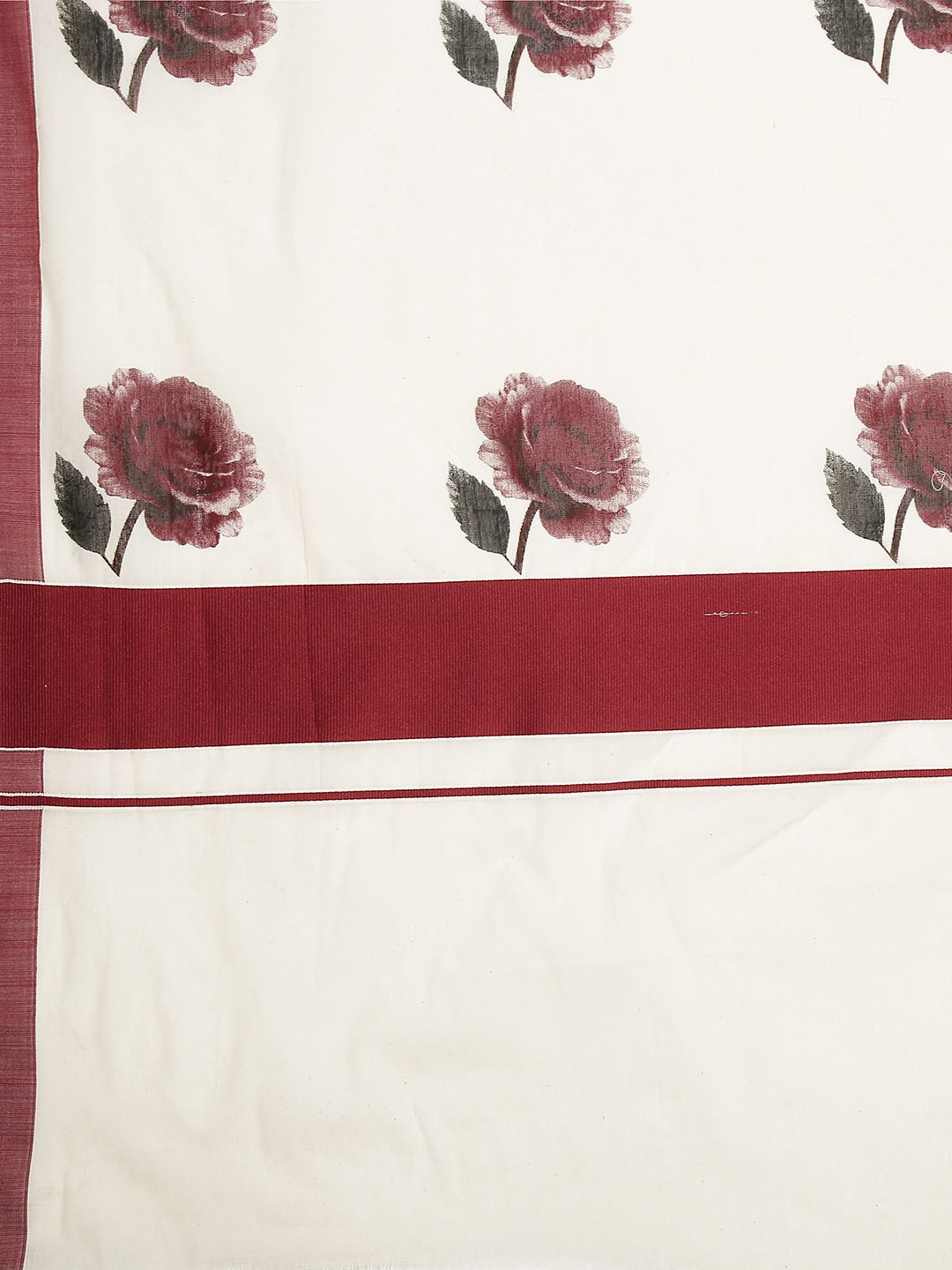 Festival Wear Off-White Color Cotton Silk Saree