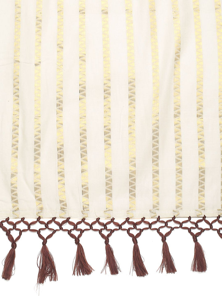 Festival Wear Off White Color Cotton Soft Silk Saree