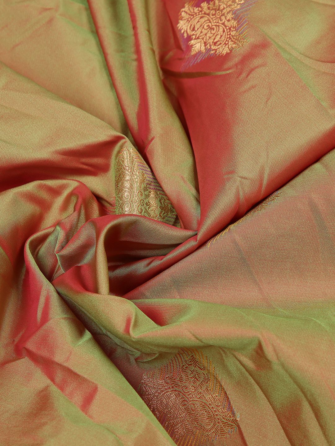 Festival Wear Olive Green Color Soft Silk Saree