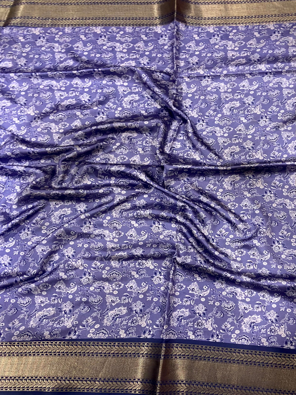 Festival Wear Royal Blue Color Soft Silk Saree