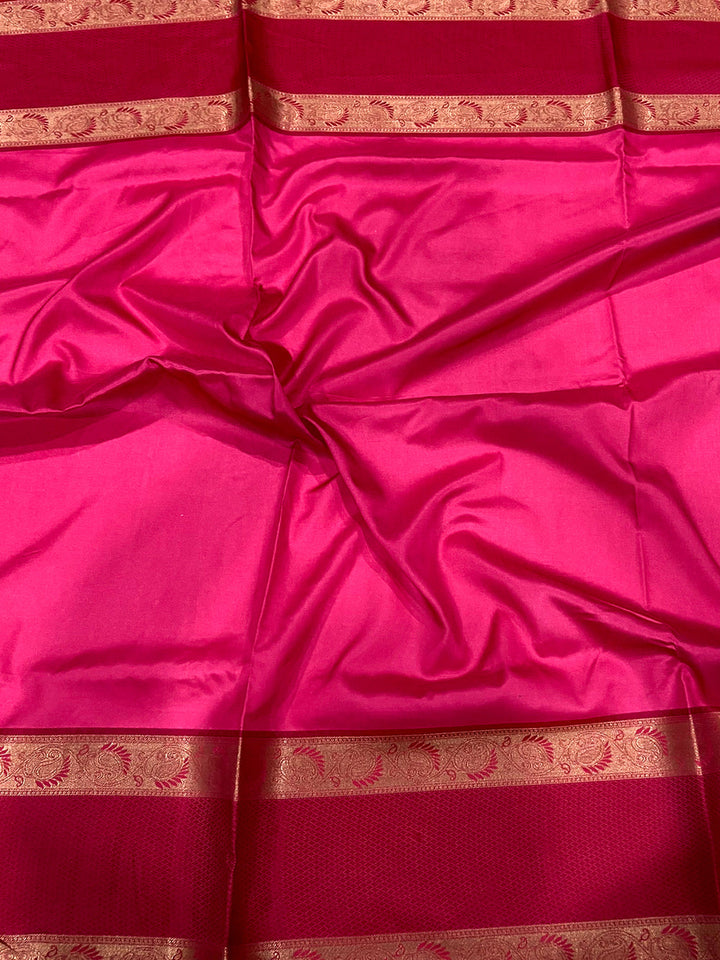 Festival Wear Vibrant Rainbow Color Soft Silk Saree