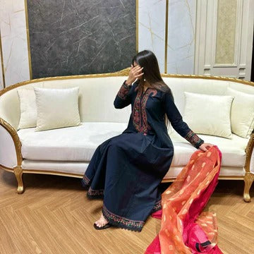 Stylish Black Ethnic Wear for Women Premium Anarkali Collection