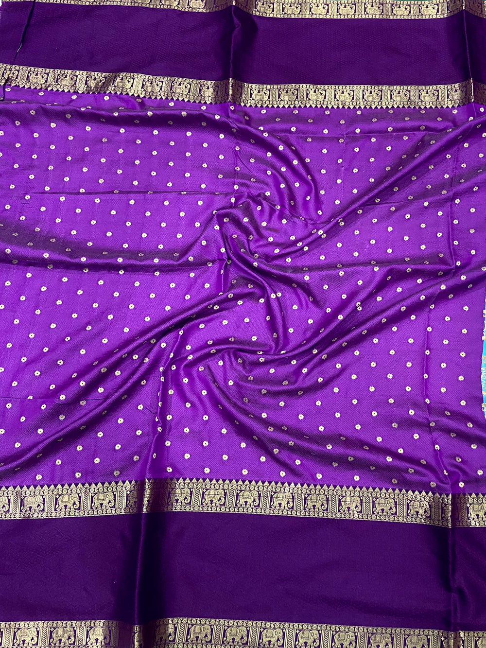 Party Wear Ethereal Sky Color Soft Silk Saree