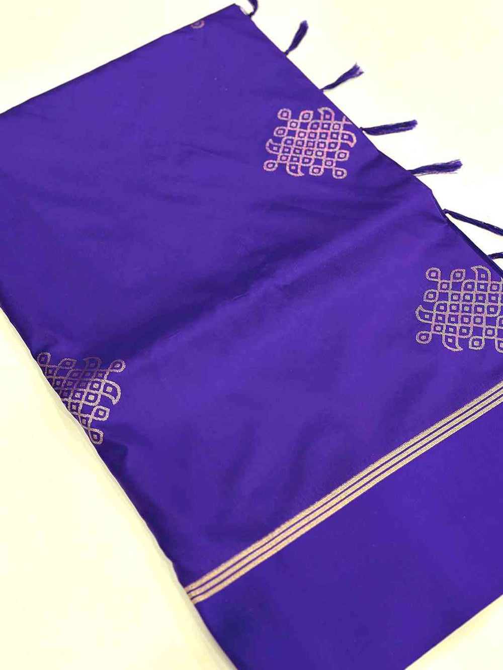 Party Wear Purple Color Soft Silk Saree