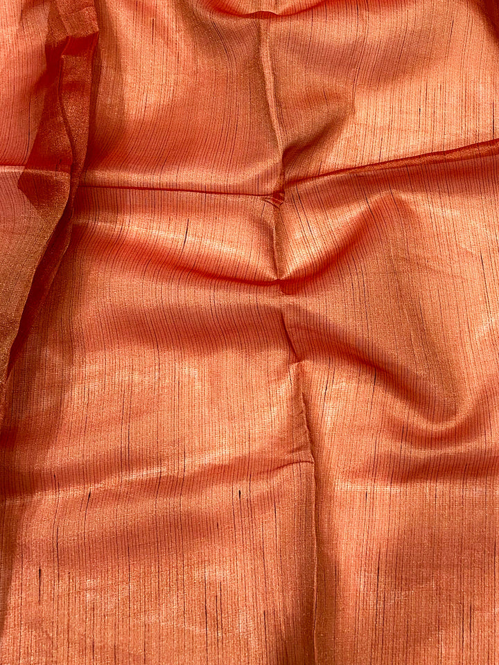 Party Wear Radiant Color Tissue Saree