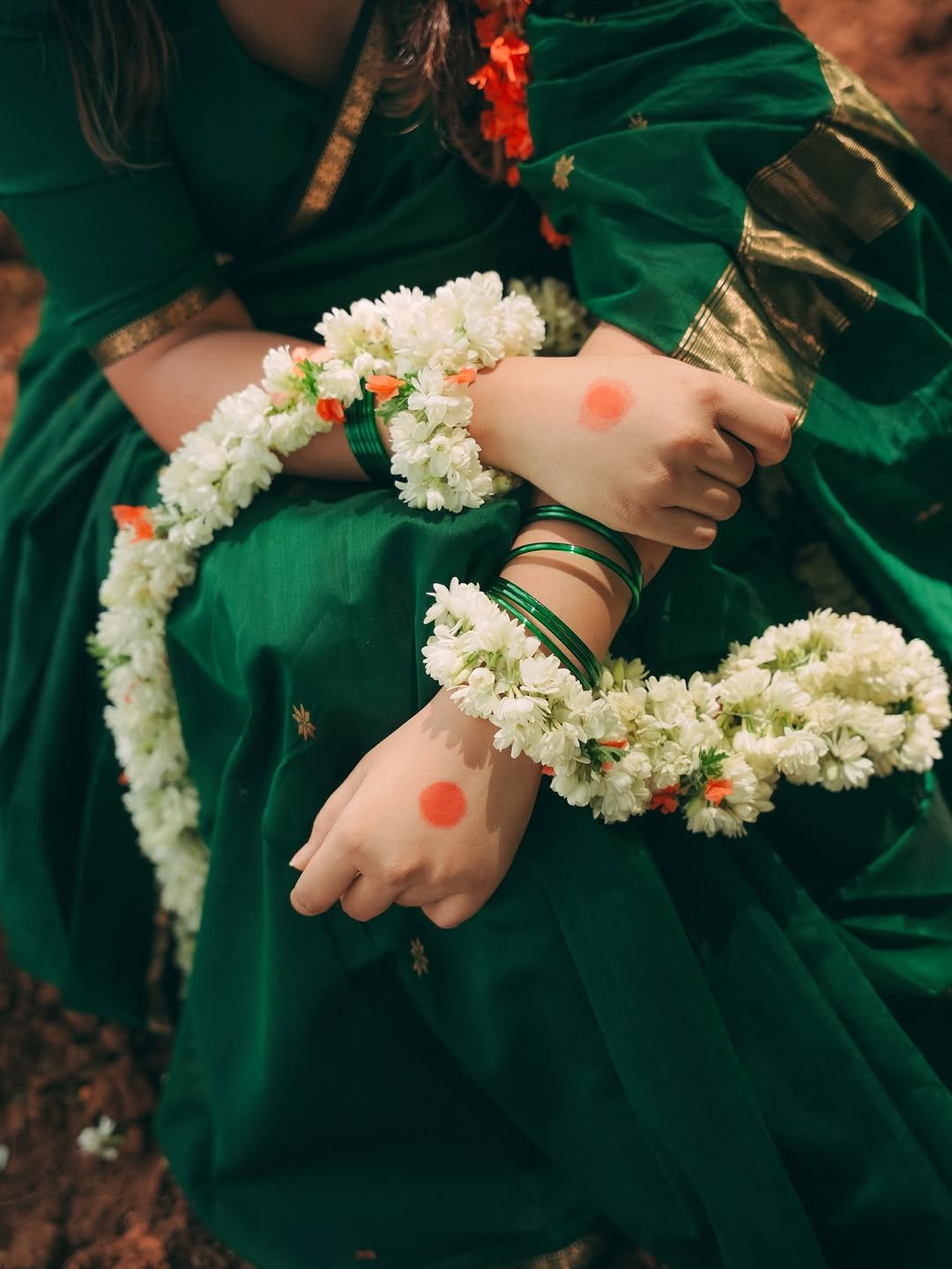 Wedding Wear Green Color Maheshwari Silk Saree
