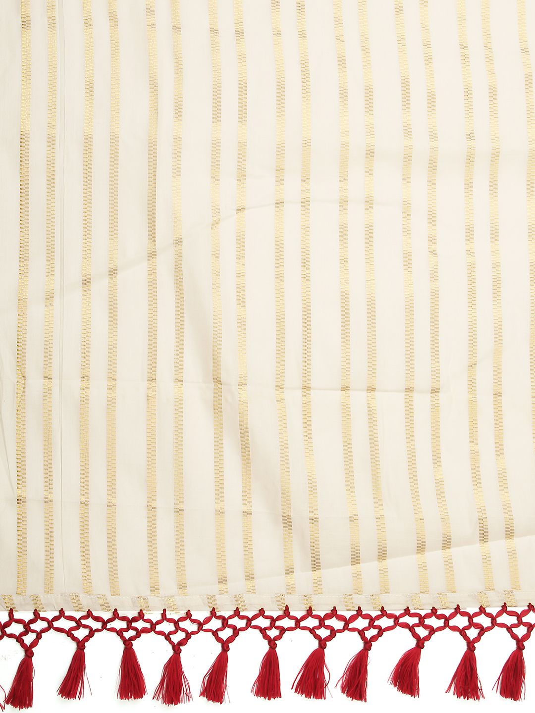 Wedding Wear Off White Color Cotton Soft Silk Saree