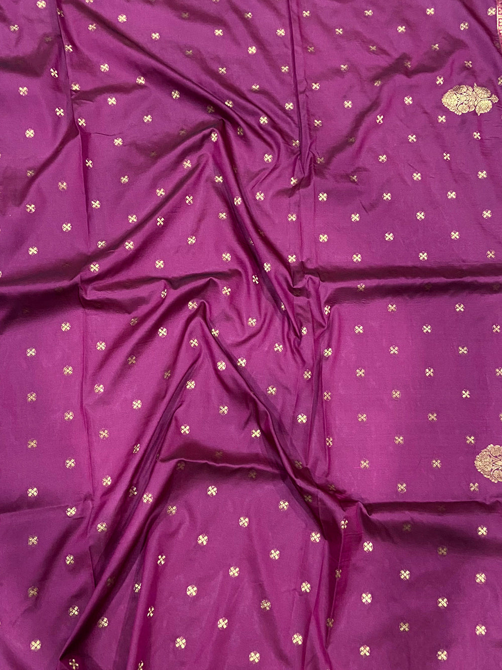 Wedding Wear Purple Color Soft Silk Saree