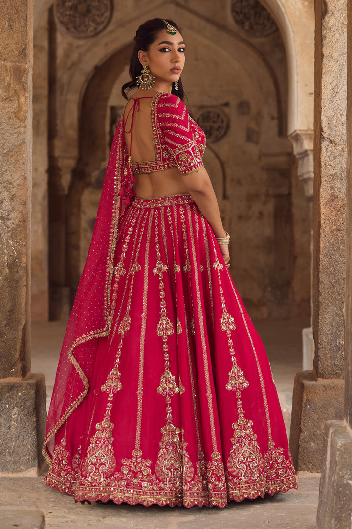 Designer Hot Pink Ethnic Lehenga for Women Premium Traditional Fashion