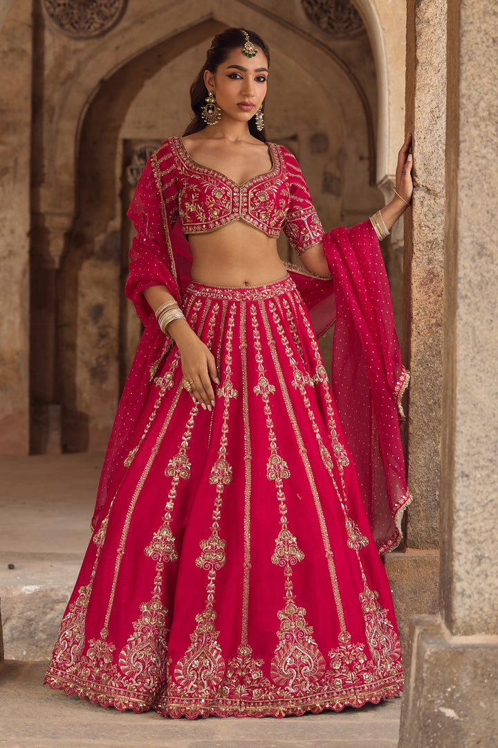Designer Hot Pink Ethnic Lehenga for Women Premium Traditional Fashion