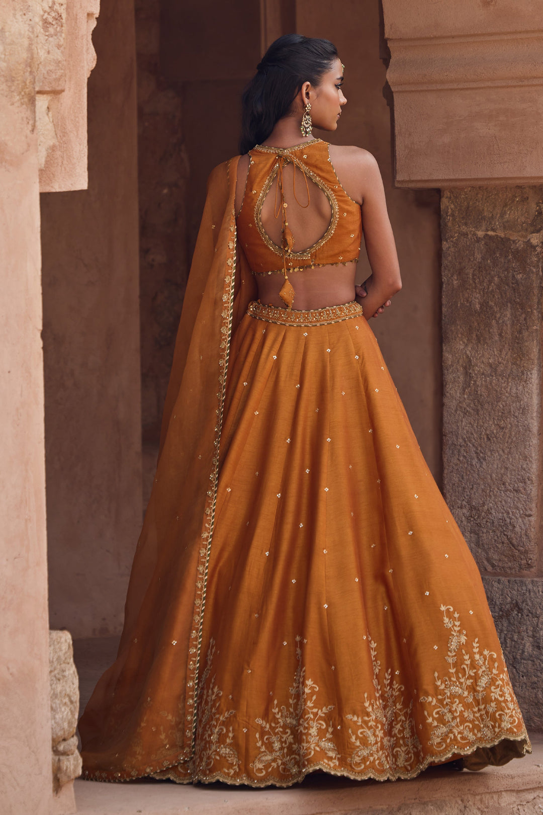 Elegant Yellow Lehenga with Dupatta Festive & Party Wear