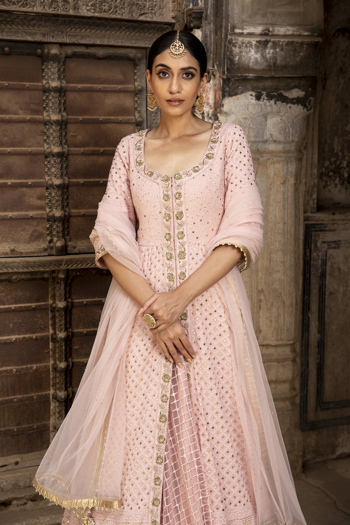 Designer Blush Pink Ethnic Lehenga for Women Premium Traditional Fashion