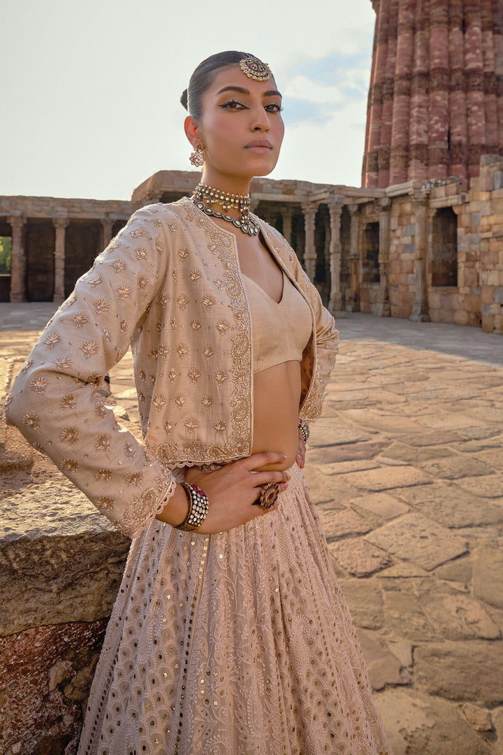 Women’s Elegant Ivory Traditional Outfit Luxury Festive Collection