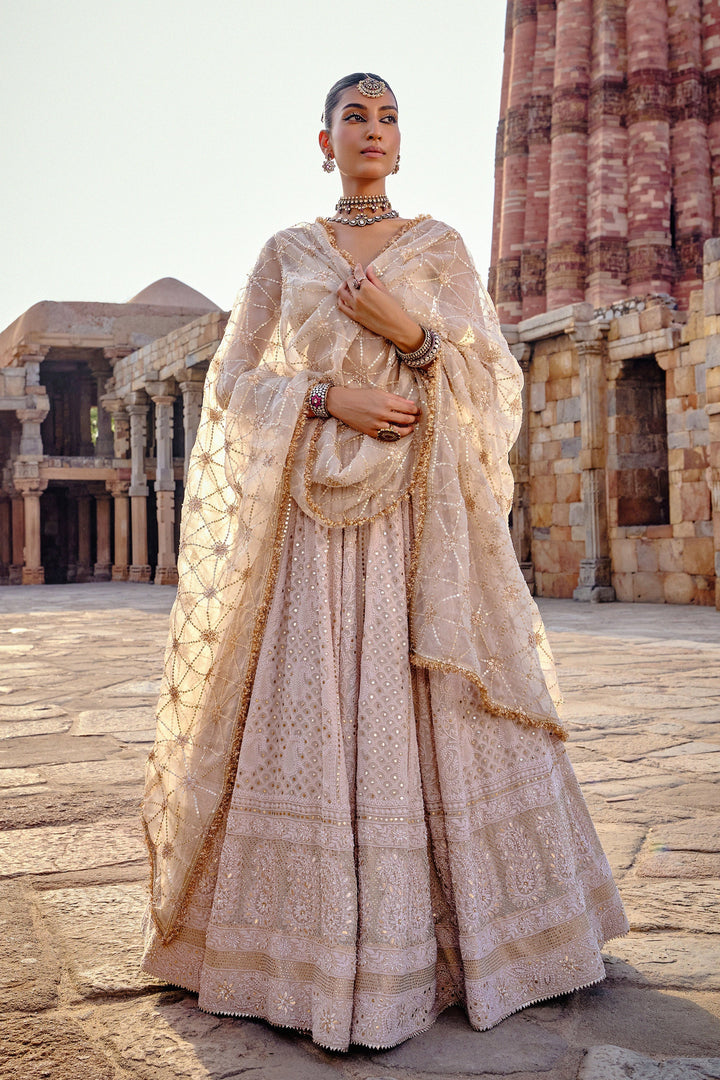 Women’s Elegant Ivory Traditional Outfit Luxury Festive Collection