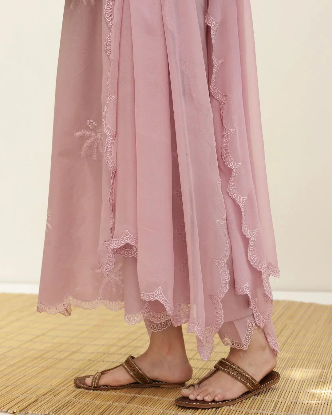 Soft Pink Anarkali Dress for Women Premium Ethnic Collection