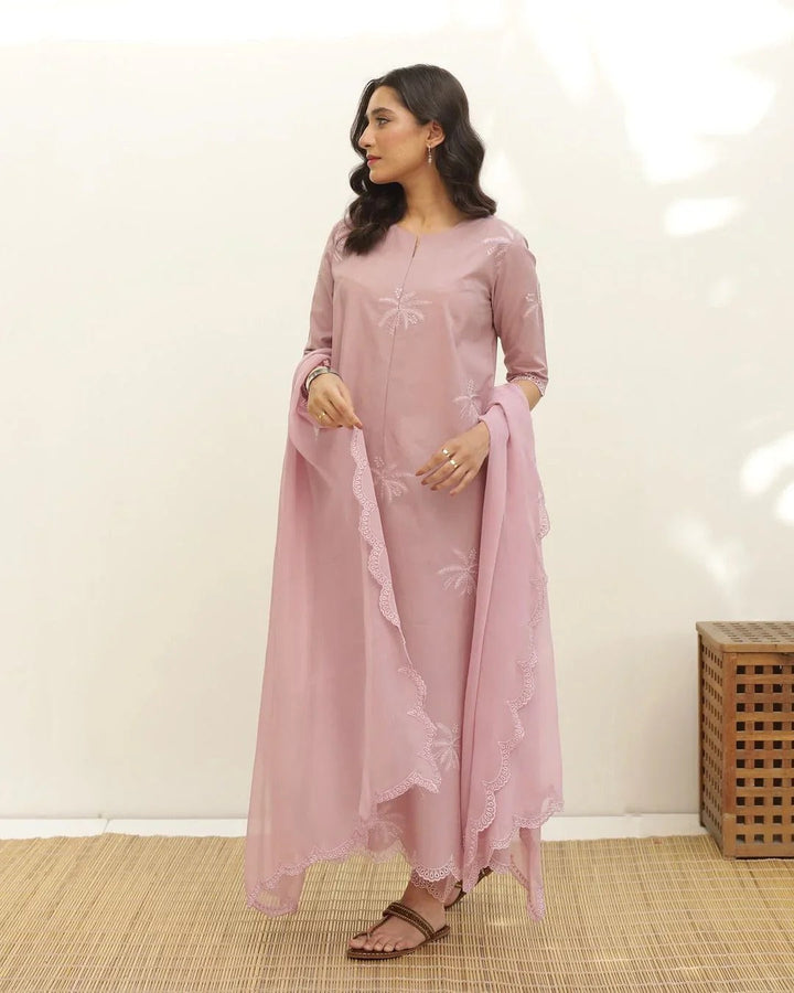 Soft Pink Anarkali Dress for Women Premium Ethnic Collection