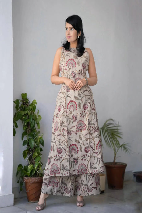 Elegant Floral Anarkali Dress for Women Premium Ethnic Wear