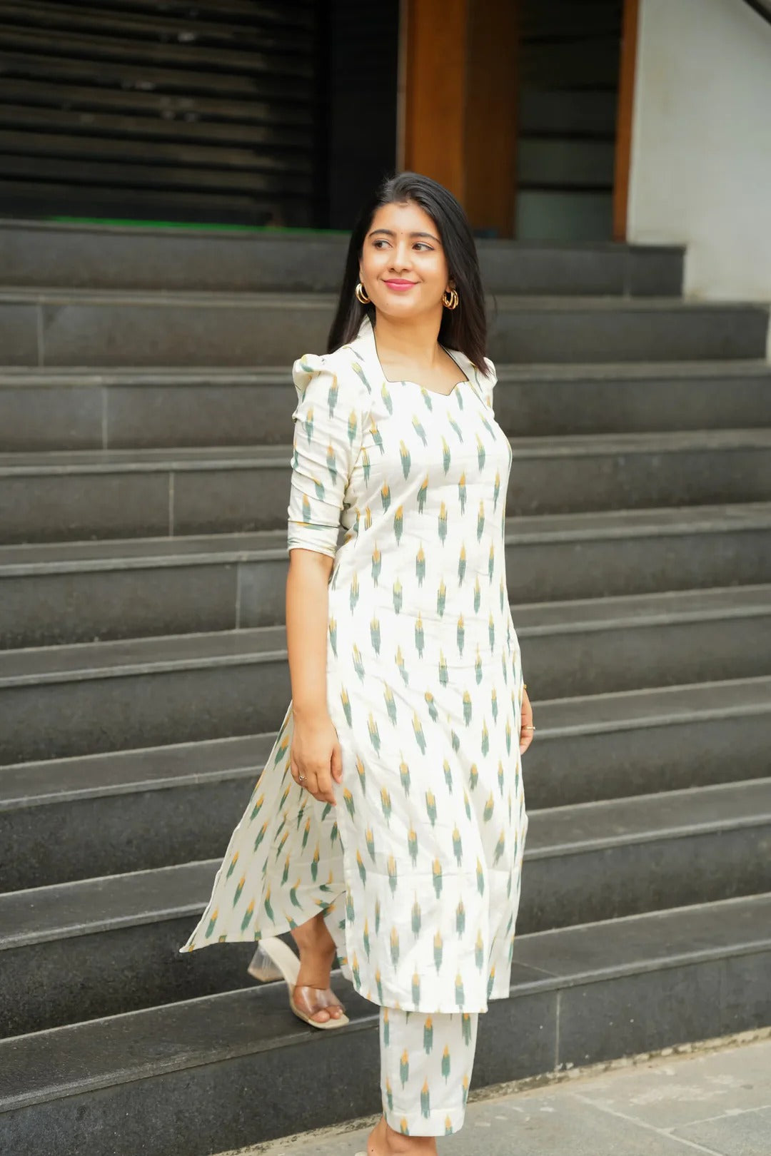 Stylish White Ethnic Wear Festive & Casual Fashion