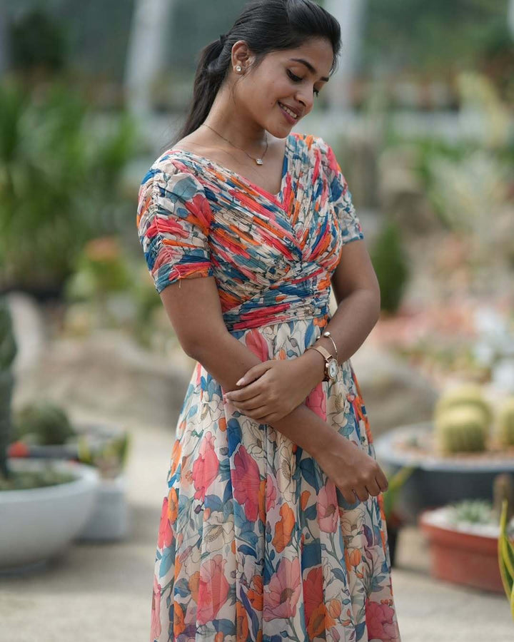 Elegant Floral Maxi Dress for Women Premium Boho Fashion