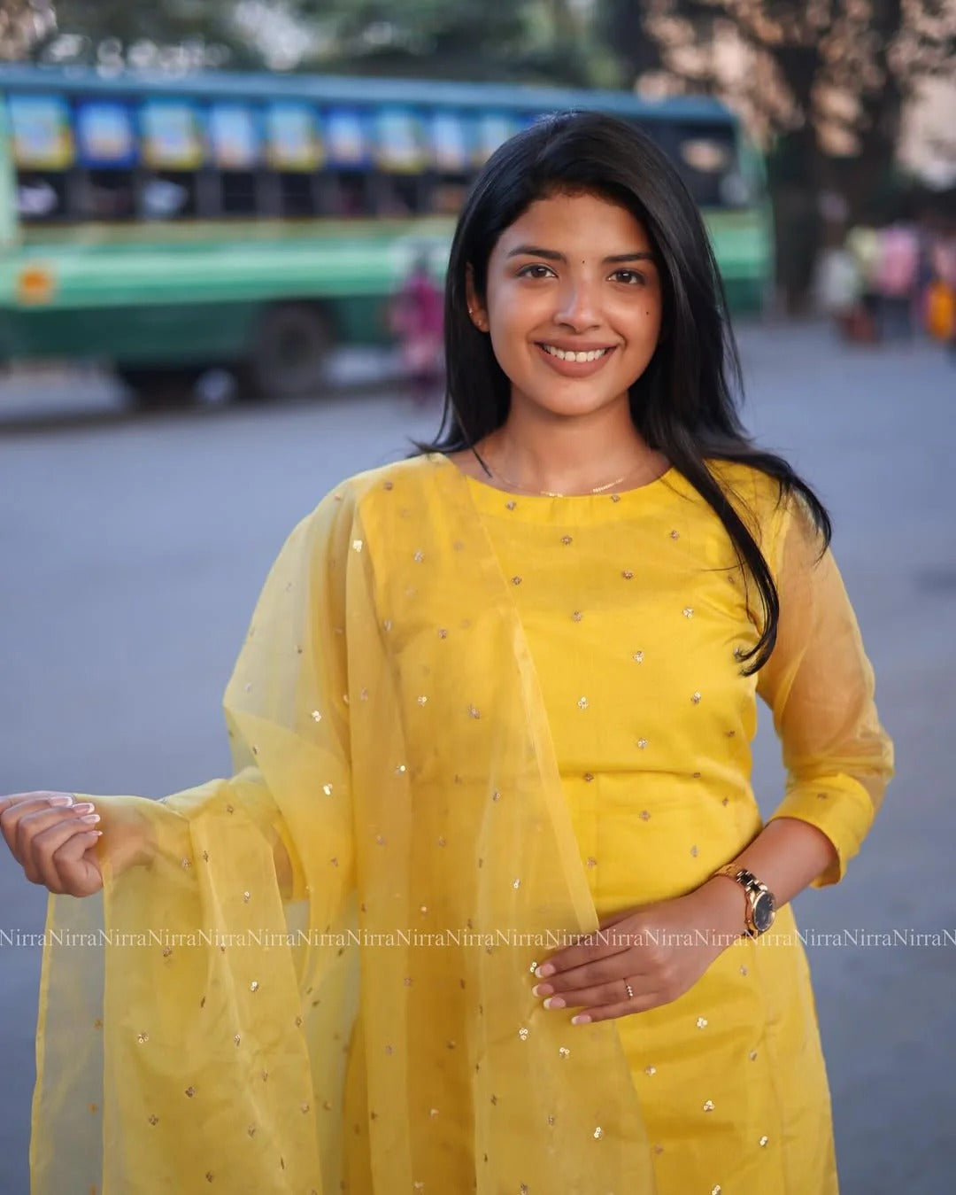 Women’s Mustard Yellow Ethnic Suit Set Stylish Traditional Outfit