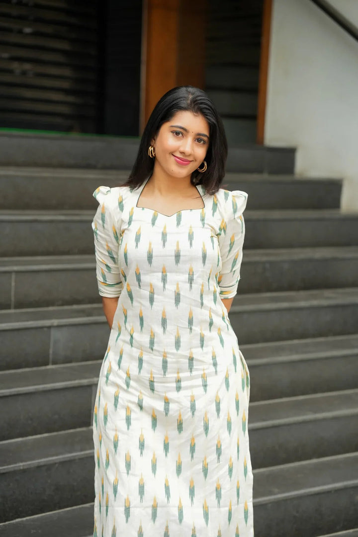 Stylish White Ethnic Wear Festive & Casual Fashion