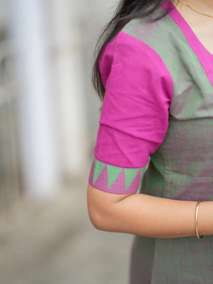 Elegant Grey & Pink Kurta Set for Women Premium Ethnic Wear
