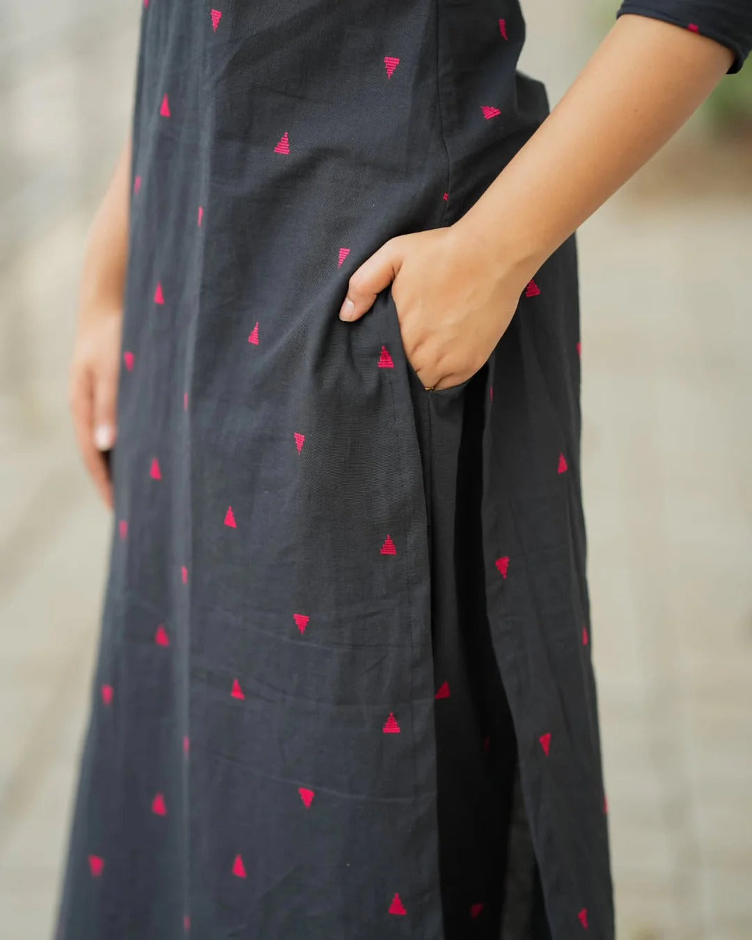 Elegant Black Traditional Outfit for Women Trendy Ethnic Style