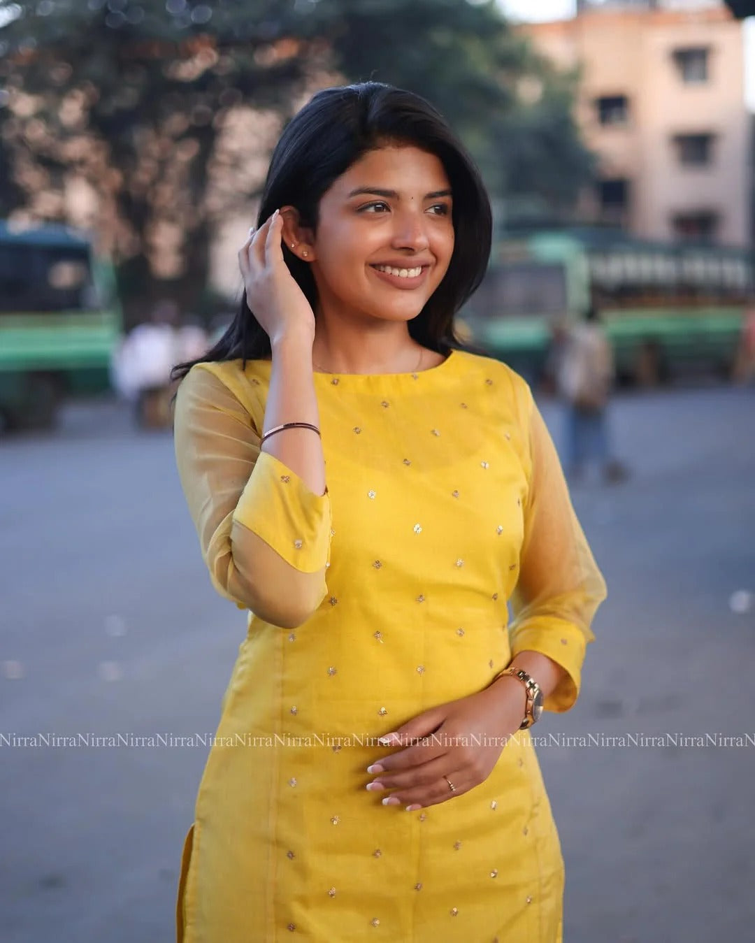 Women’s Mustard Yellow Ethnic Suit Set Stylish Traditional Outfit