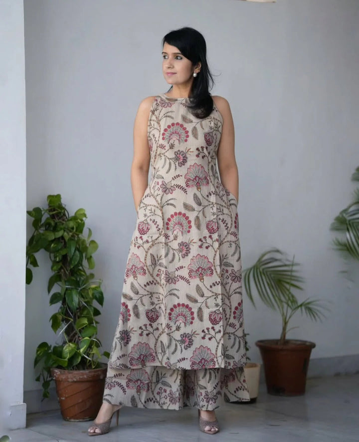 Elegant Floral Anarkali Dress for Women Premium Ethnic Wear
