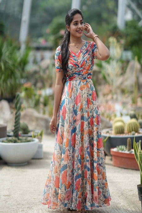 Elegant Floral Maxi Dress for Women Premium Boho Fashion