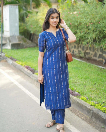 Designer Blue Kurti Set Premium Women’s Collection