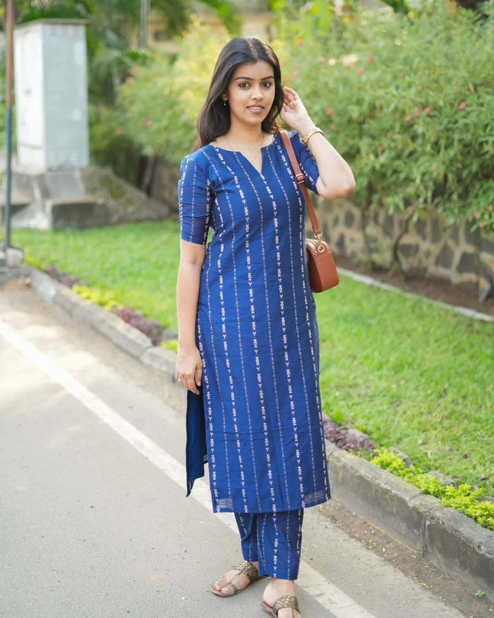 Designer Blue Kurti Set Premium Women’s Collection