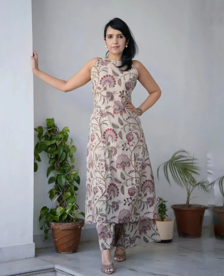 Elegant Floral Anarkali Dress for Women Premium Ethnic Wear