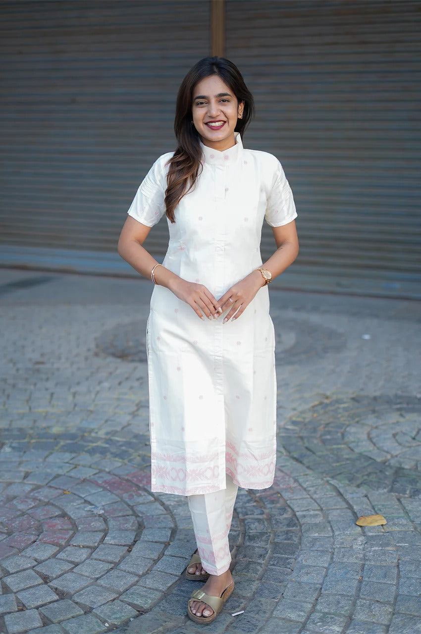 Designer White Ethnic Wear for Women Modern Indian Fashion
