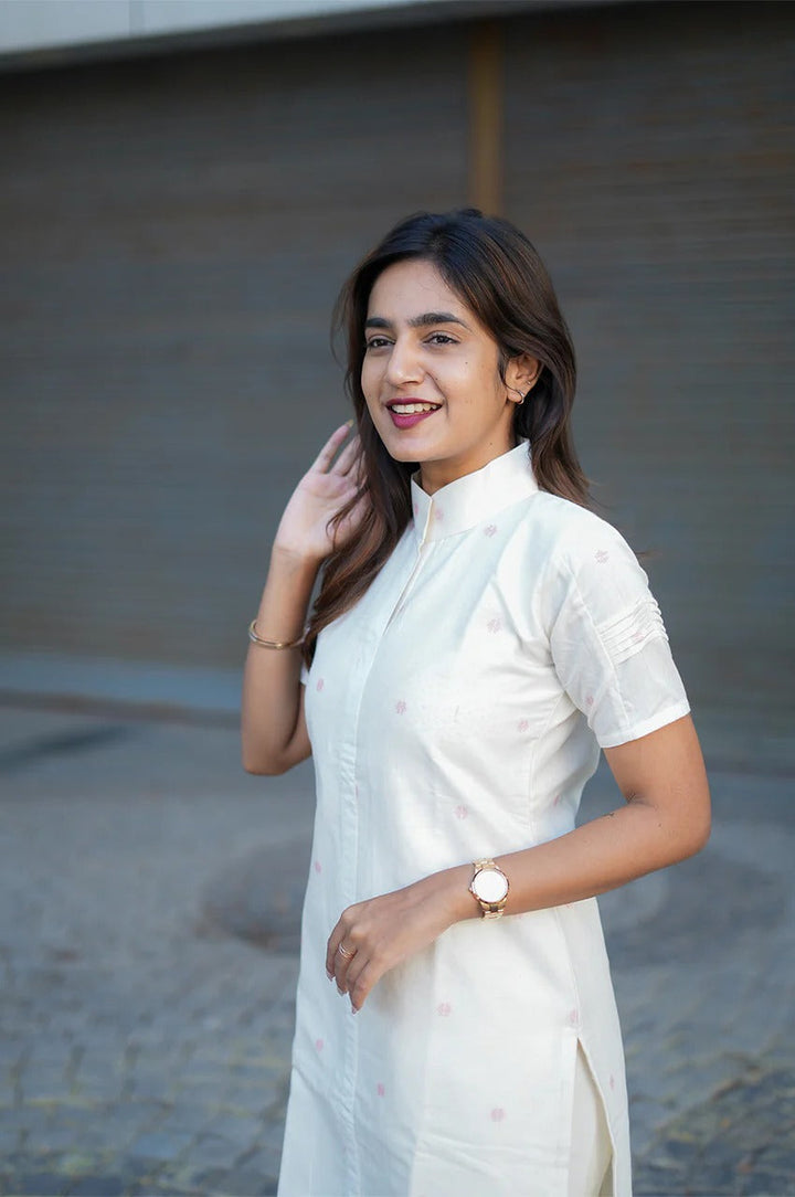 Designer White Ethnic Wear for Women Modern Indian Fashion