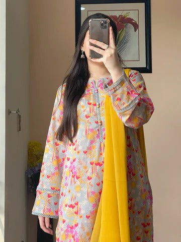 Elegant Printed Salwar Suit for Girls & Women