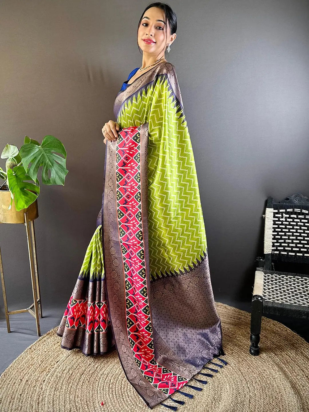 Soft Patola Silk Saree for Women